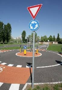 Immagine: Campo scuola per l’educazione stradale