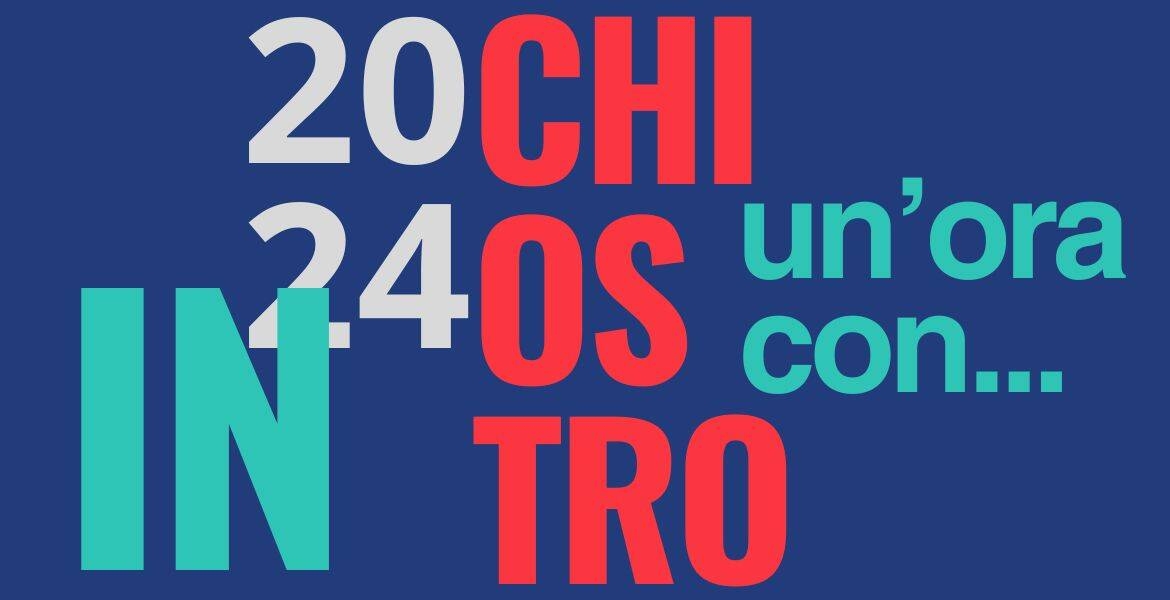 Scritta Inchiostro 2024 un'ora con