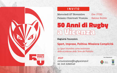 50 anni di Rugby a Vicenza