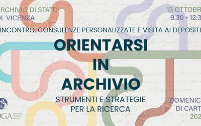 Immagine: Archivio di Stato di Vicenza. Domenica di carta - 13 ottobre 2024