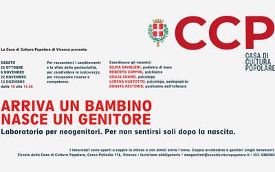 Immagine: Banner Arriva un bambino, nasce un genitore