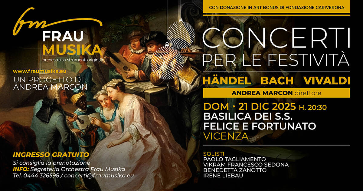 Immagine: Banner concerto di Natale a Vicenza