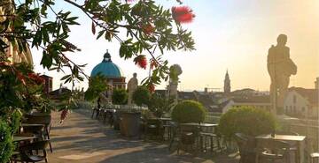 La terrazza della Basilica Palladiana