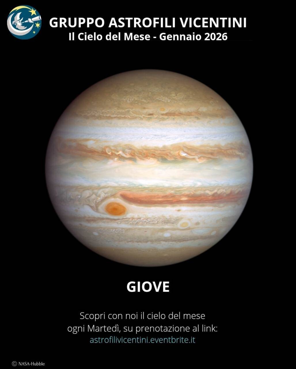 Immagine: Cielo del mese di gennaio