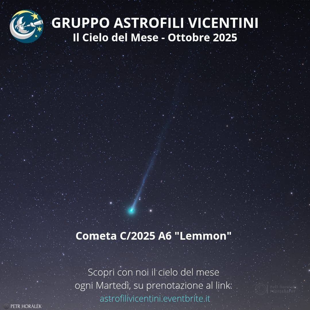 Immagine: Cielo del mese di ottobre