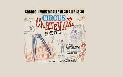 Immagine: Circus carnevale in centro 2025