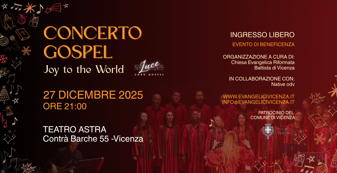 Immagine: Concerto Gospel "Joy to the World"_2024