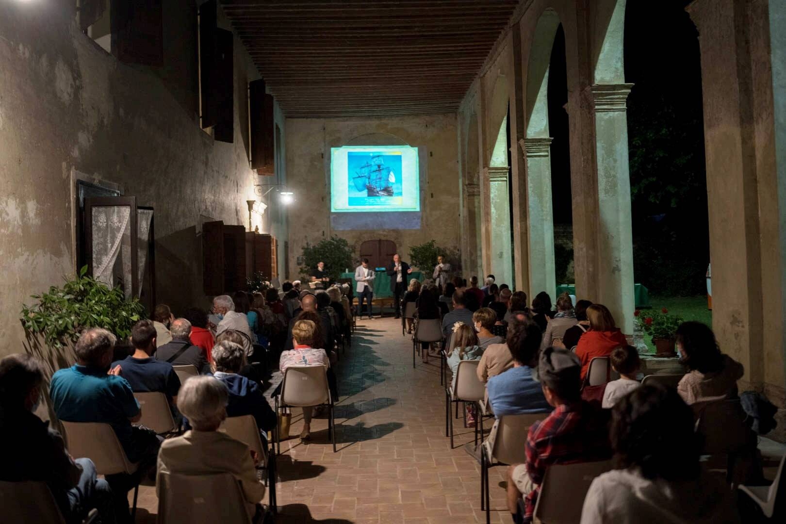 Immagine: conferenza in Villa Trolio Pigafetta 