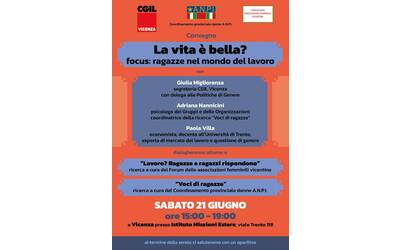 Convegno "La vita è bella?" locandina