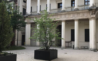 Immagine: Cortile di Palazzo Cordellina