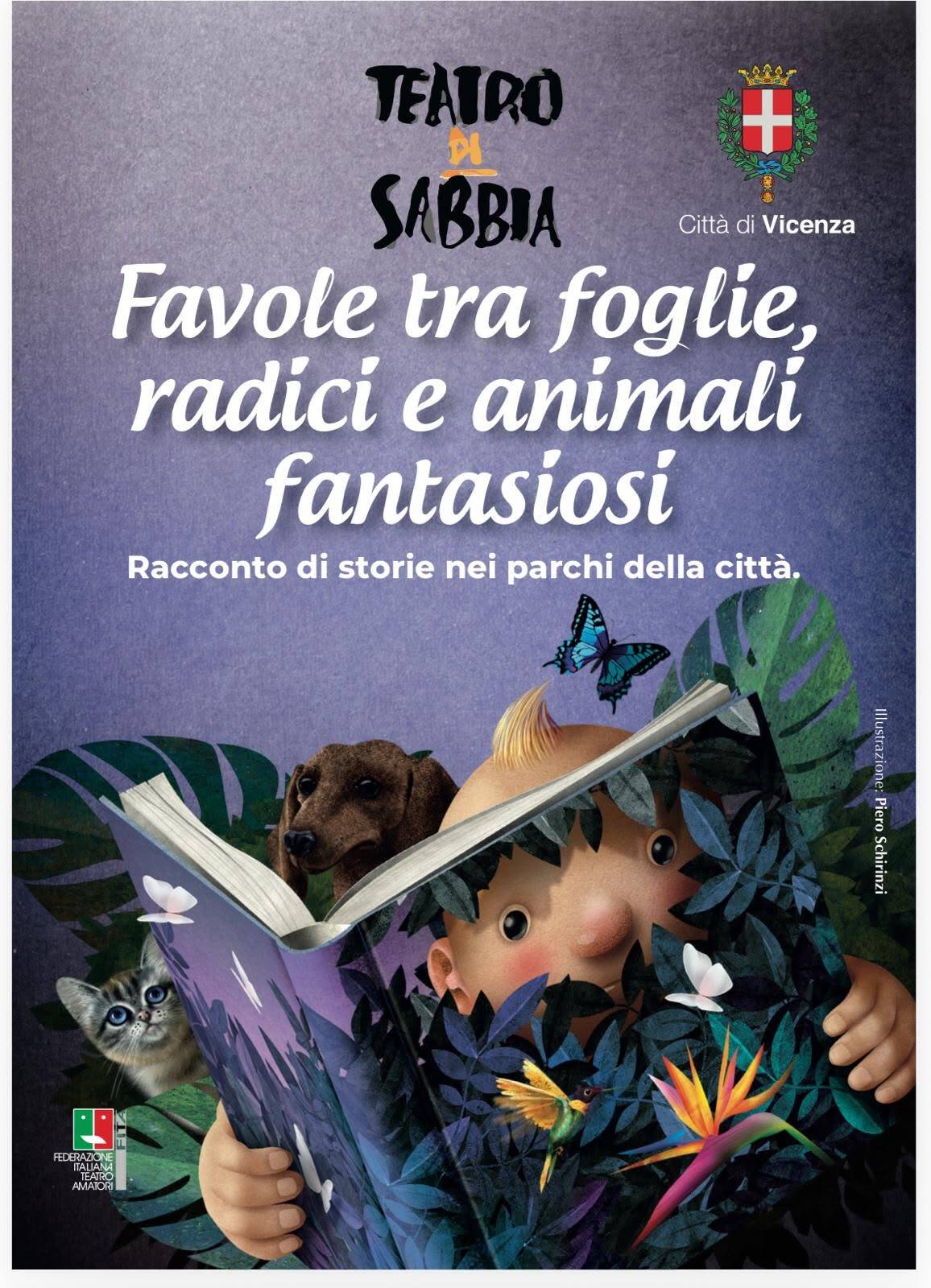 Favole tra le foglie, radici e animali fantasiosi