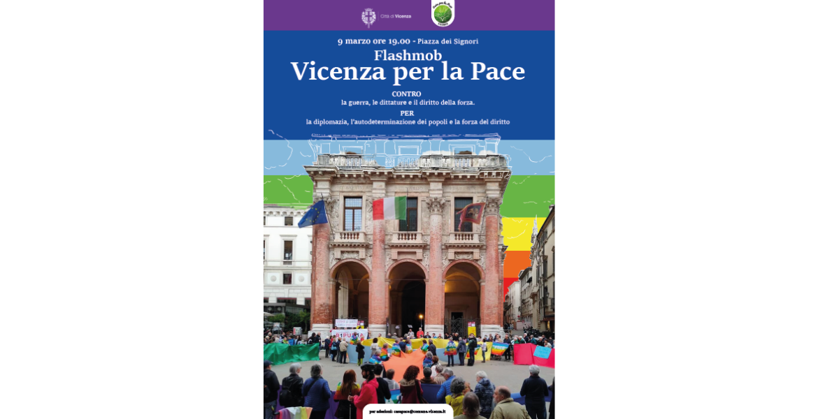 Immagine: flash mob pace 