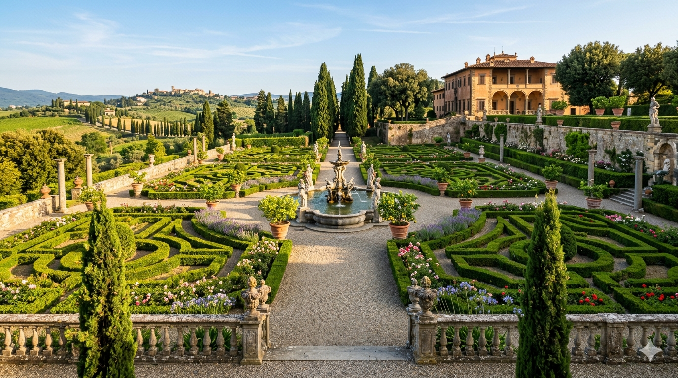Immagine: Giardino all'italiana
