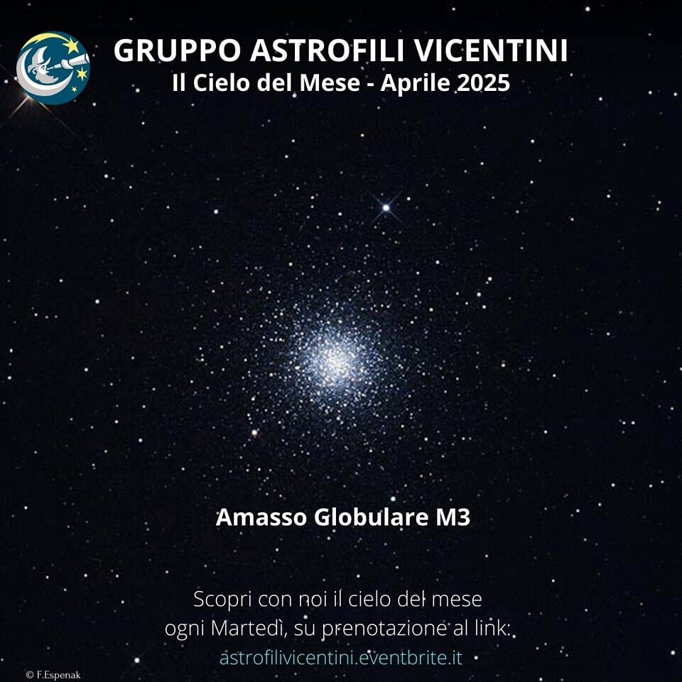 Immagine: Il cielo del mese di aprile