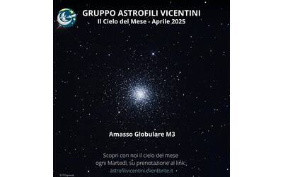 Immagine: Il cielo del mese di aprile