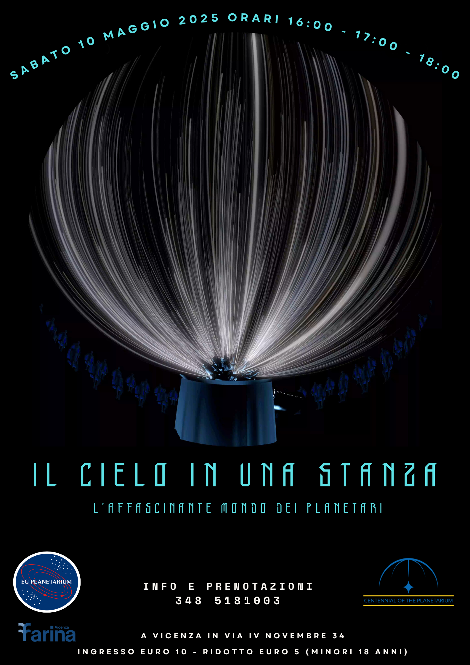 Immagine: Il Cielo in una Stanza - L'affascinante Mondo dei Planetari