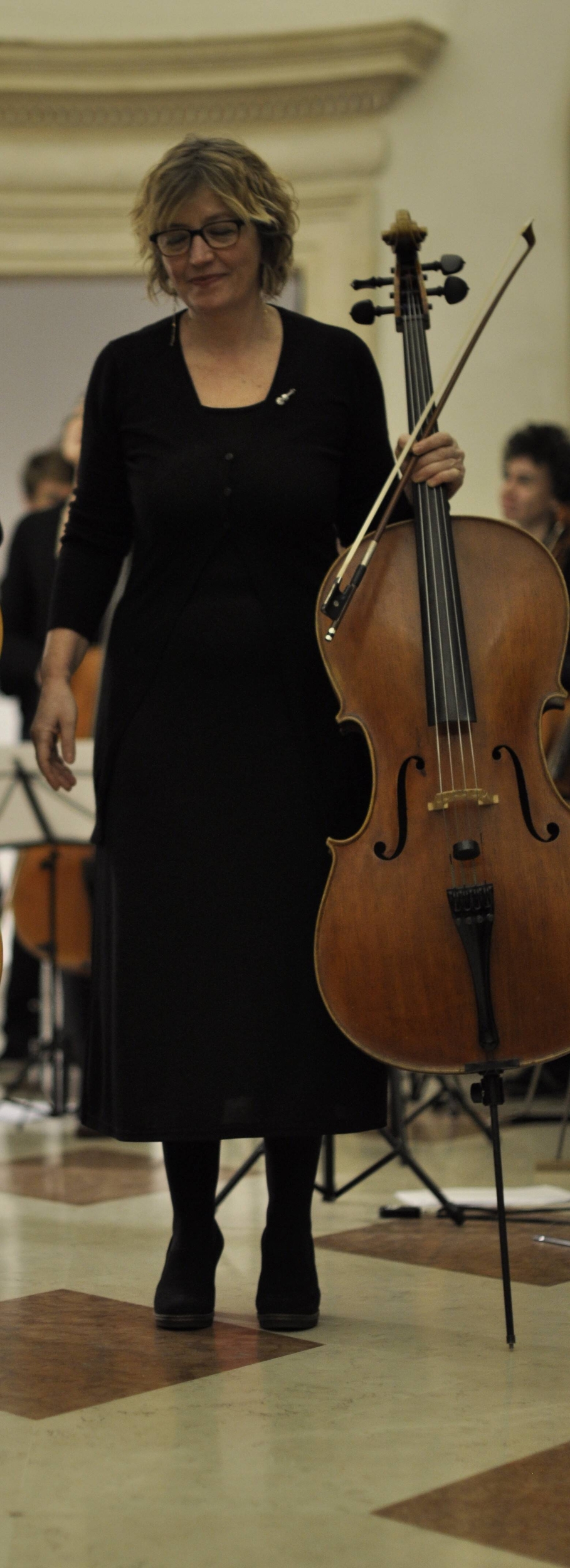 Immagine: Il duo di violoncelli