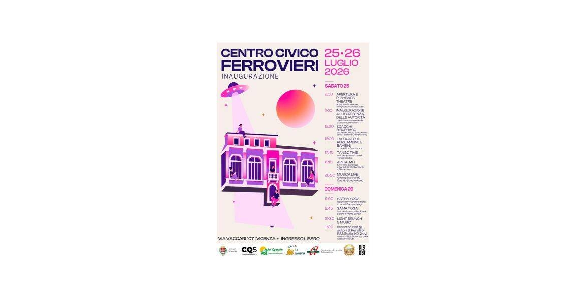 Immagine: inaugurazione centro ferrovieri