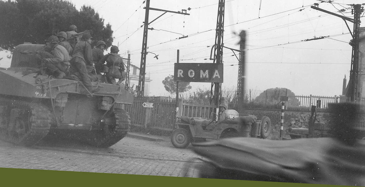 Immagine: Ingresso truppe alleate
