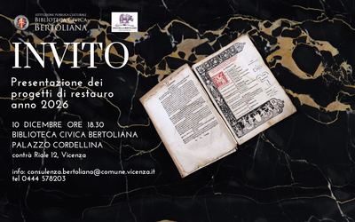 Immagine: Invito restauri