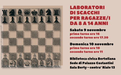 Immagine: Laboratori scacchi calendario