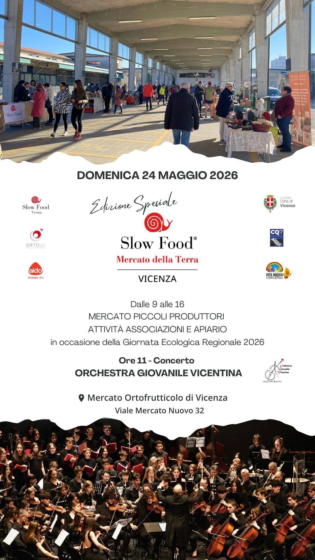 Locandina Mercato della Terra 24 maggio 2026