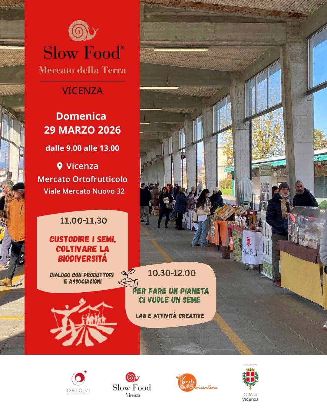Locandina Mercato della Terra 29 Marzo 2026
