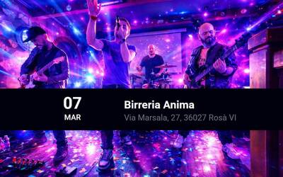 locandina tribute band coldplay