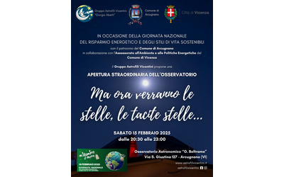 Immagine: M'illumino di meno - Apertura straordinaria osservatorio astronomico