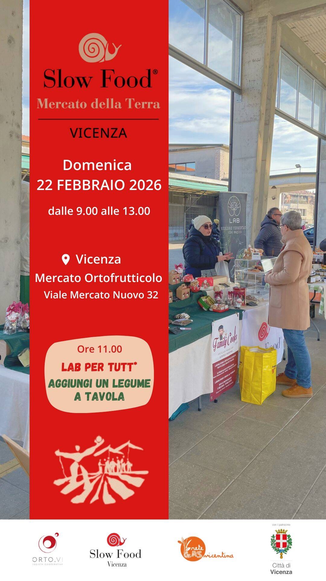 Locandina Mercato della Terra febbraio 2026