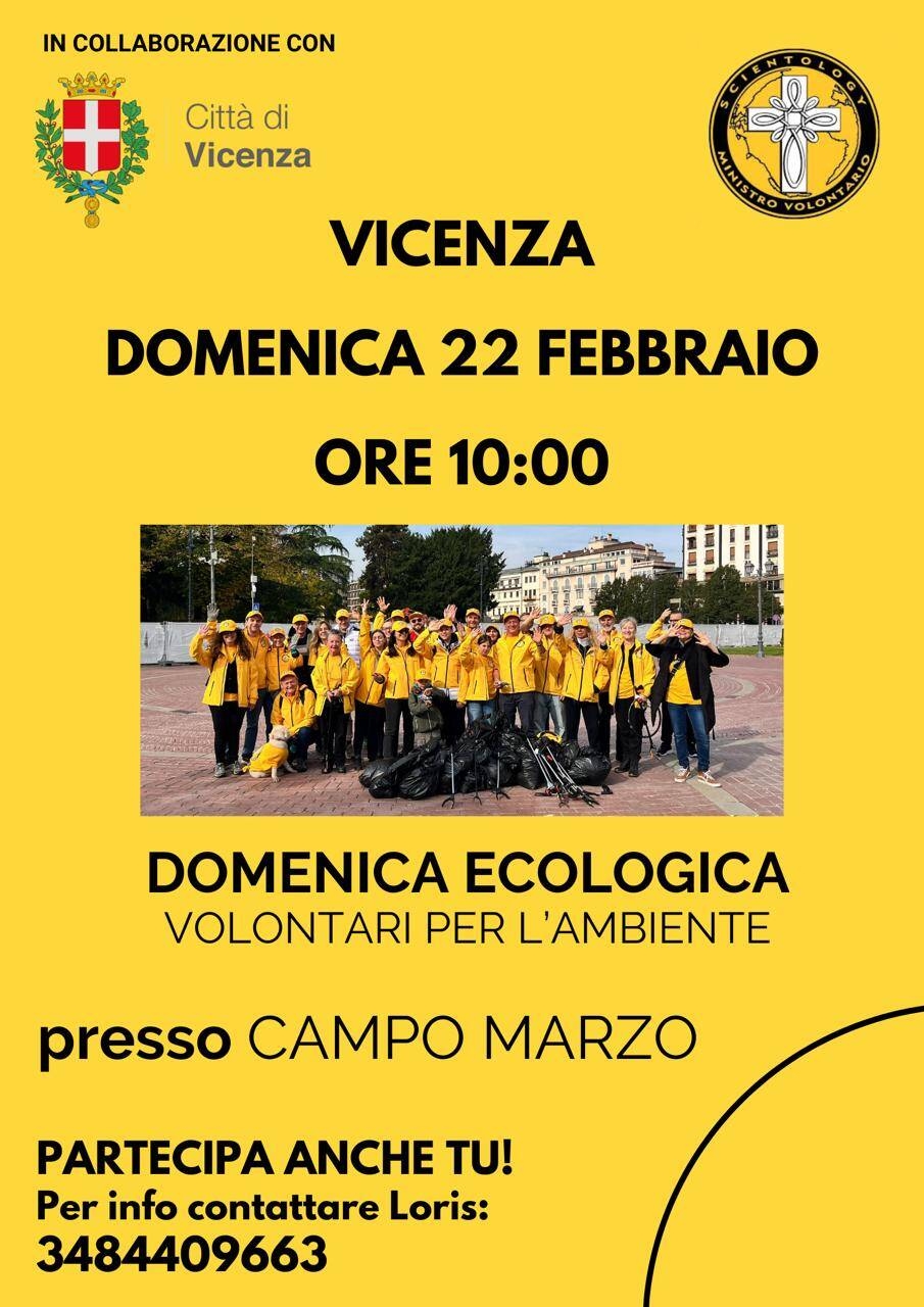 Immagine: Ministri Volontari di Scientology Vicenza 