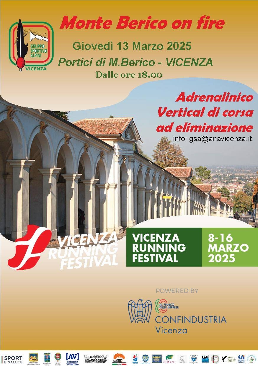 Immagine: Monte Berico on Fire