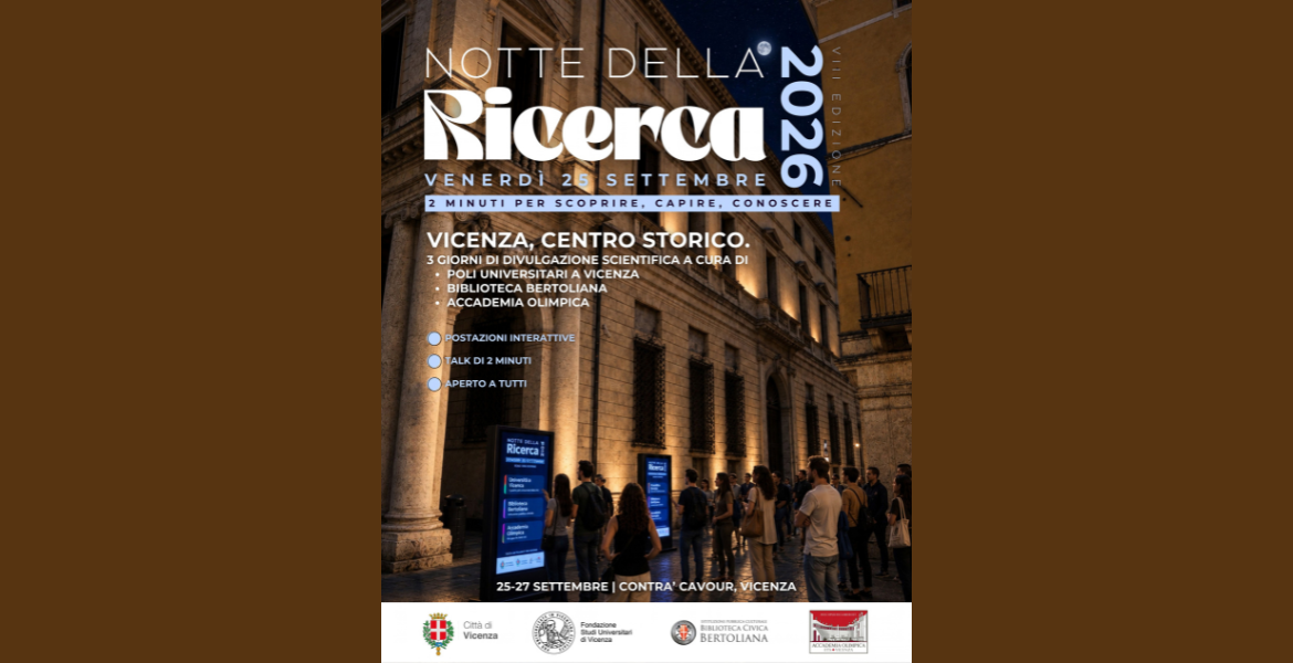 Notte della ricerca 2026 Notte della ricerca 2026