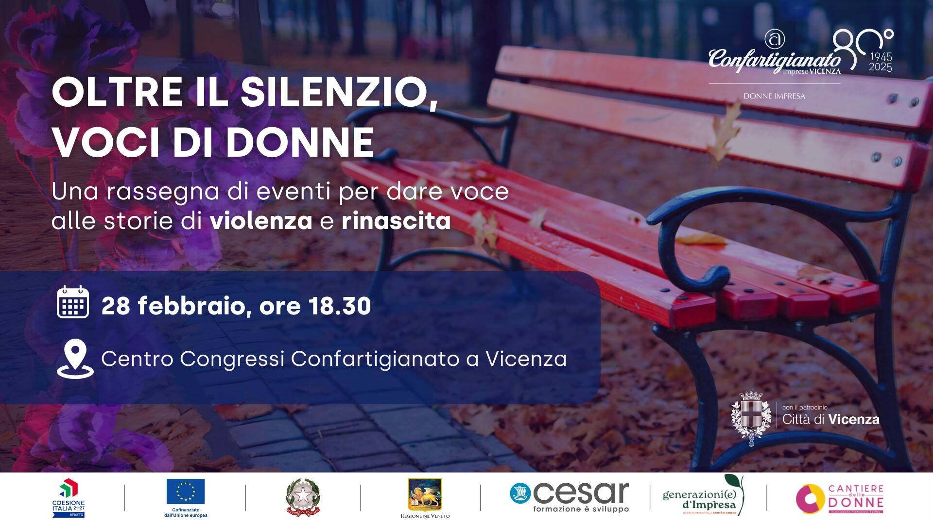 Immagine: OLTRE IL SILENZIO VOCI DI DONNE