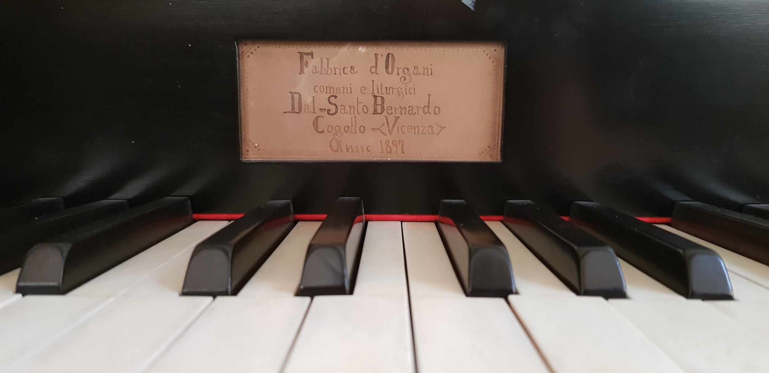 Immagine: Organo Dal Santo, particolare