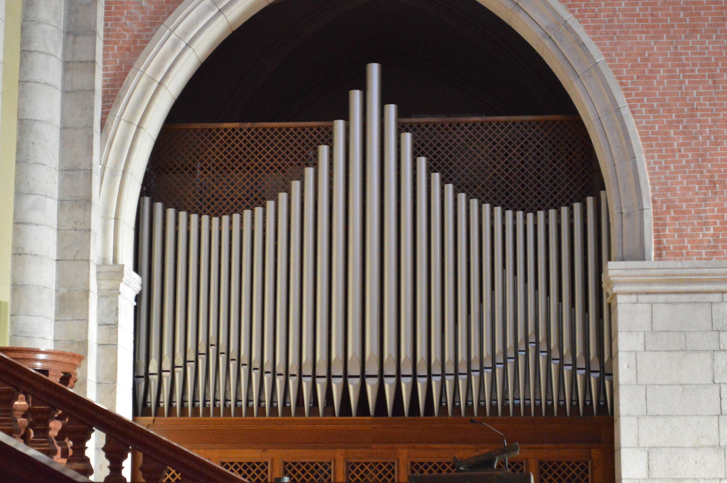 particolare dell'organo Mascioni