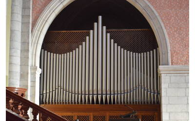 particolare dell'organo Mascioni