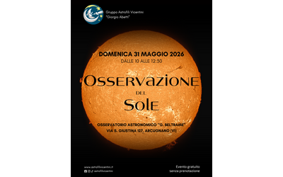 Immagine: Osservazione del Sole