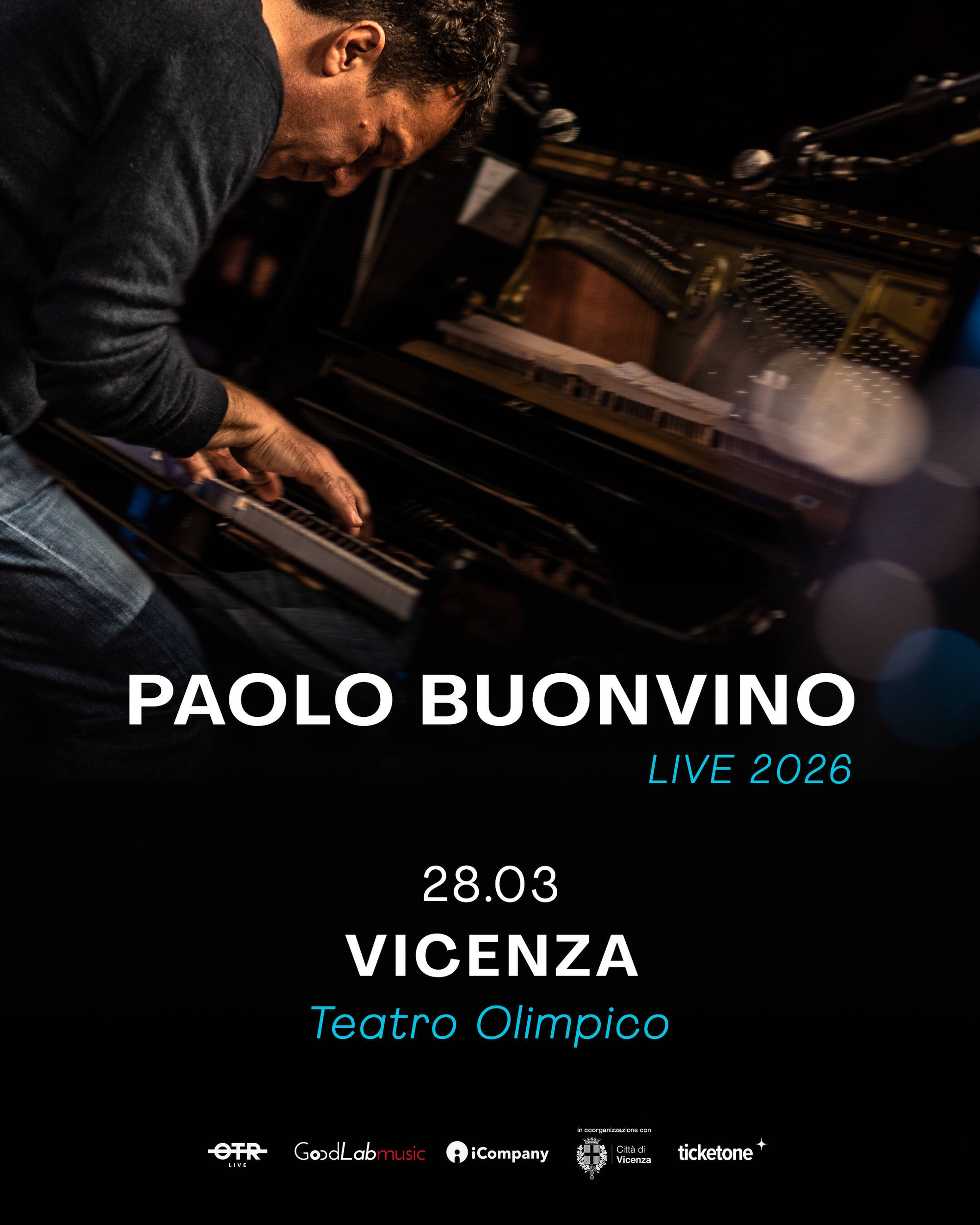 Immagine: Paolo Buonvino Live 2026