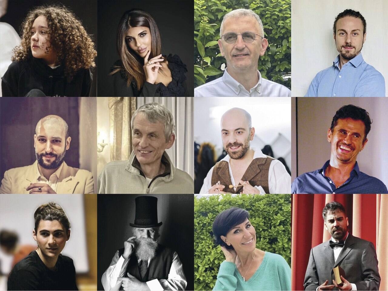 Immagine: partecipanti della serata