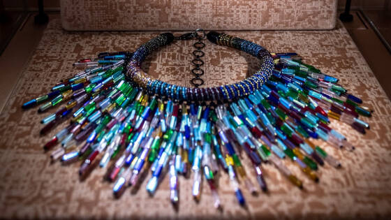 Immagine: particolare di un gioiello del Museo Gioiello 