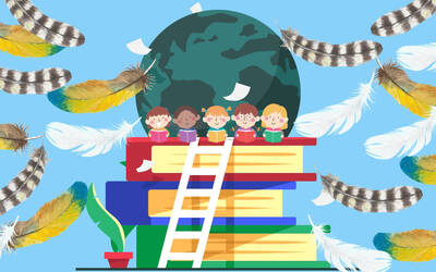 Immagine: Piccola biblioteca partecipativa - storielle leggere