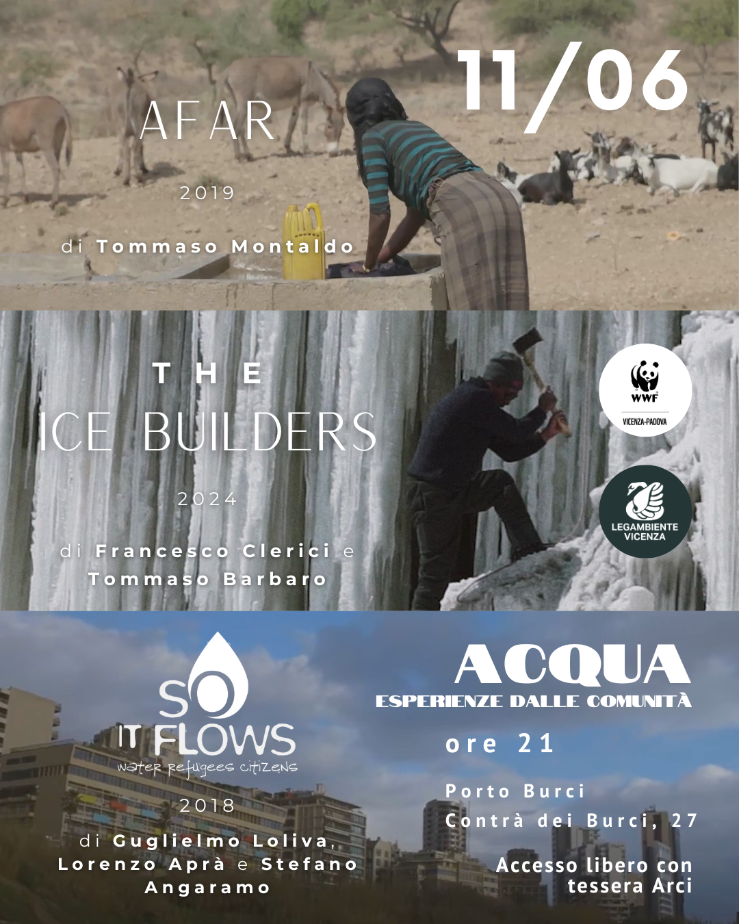 Immagine: Rassegna acqua - cortometraggi