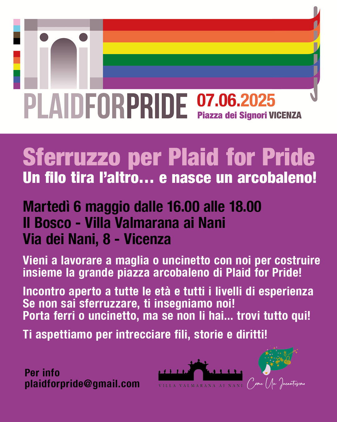 Immagine: Sferruzzo per Plaid for Pride 