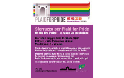 Immagine: Sferruzzo per Plaid for Pride 