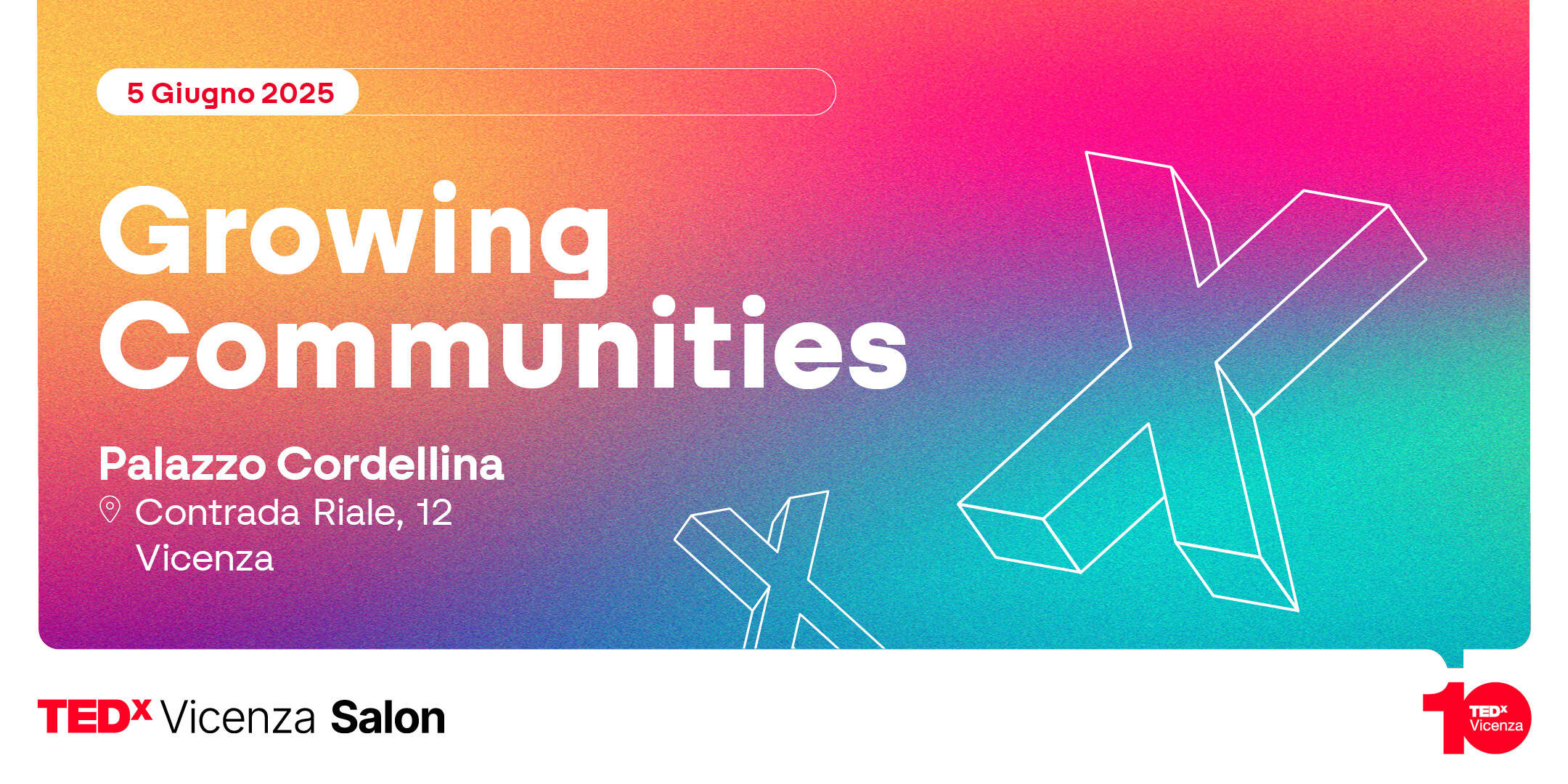 Immagine: TEDxVicenza Salon Growing Communities