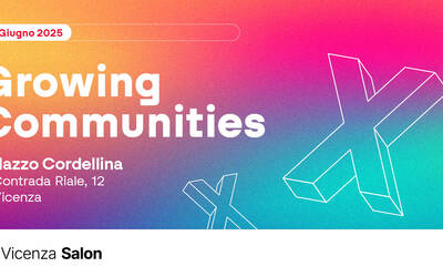 Immagine: TEDxVicenza Salon Growing Communities