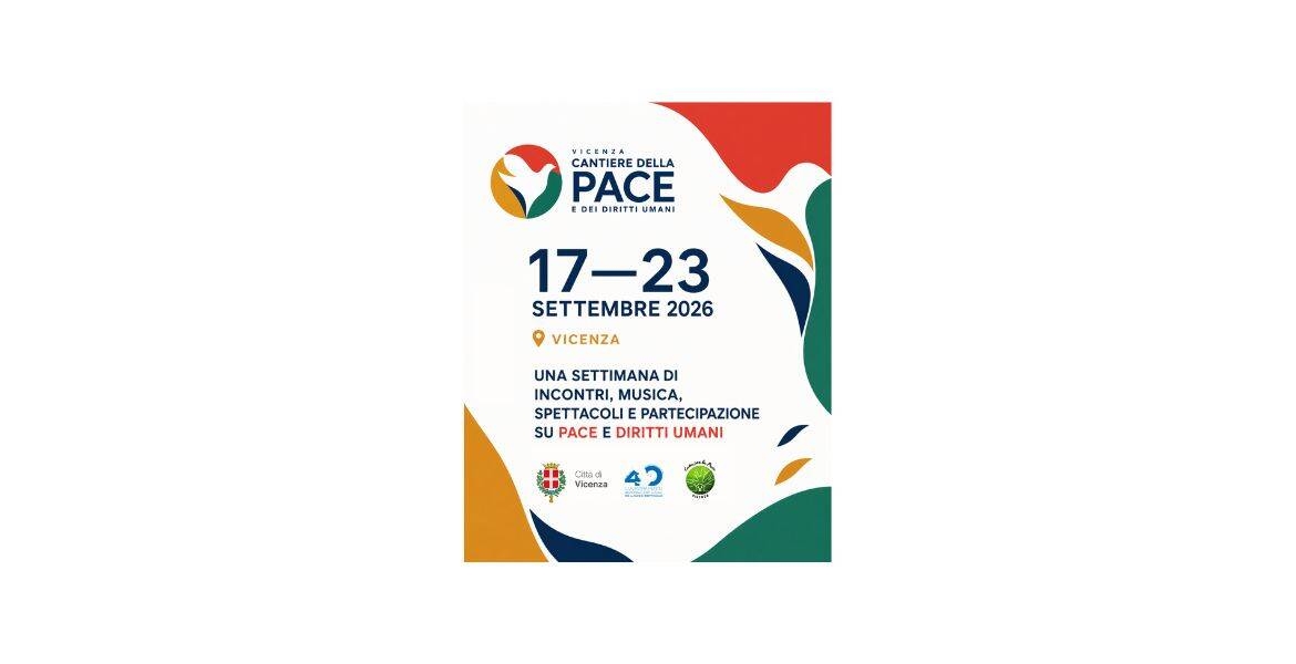 Immagine:  Vicenza, cantiere della Pace e dei diritti umani 2026