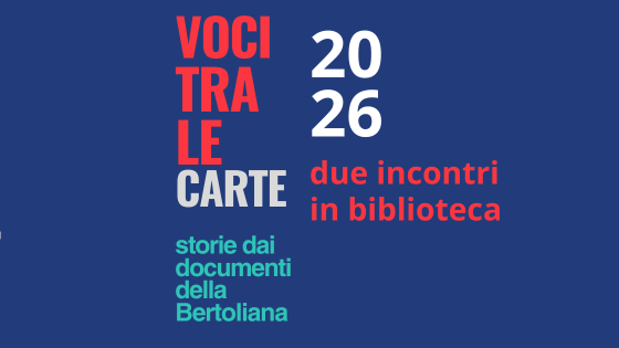 Immagine: Voci tra le carte 2026 2